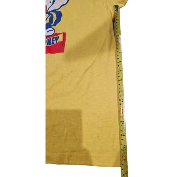 Im A Bit O Honey T Shirt Size L Sheer Yellow Tee Bee Wearing Hat Vtg Logo Cute - Picture 5 of 9